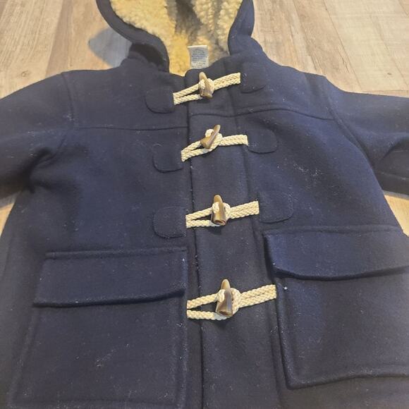 Baby Gap toddler 18-24 months navy blue coat - Picture 2 of 8